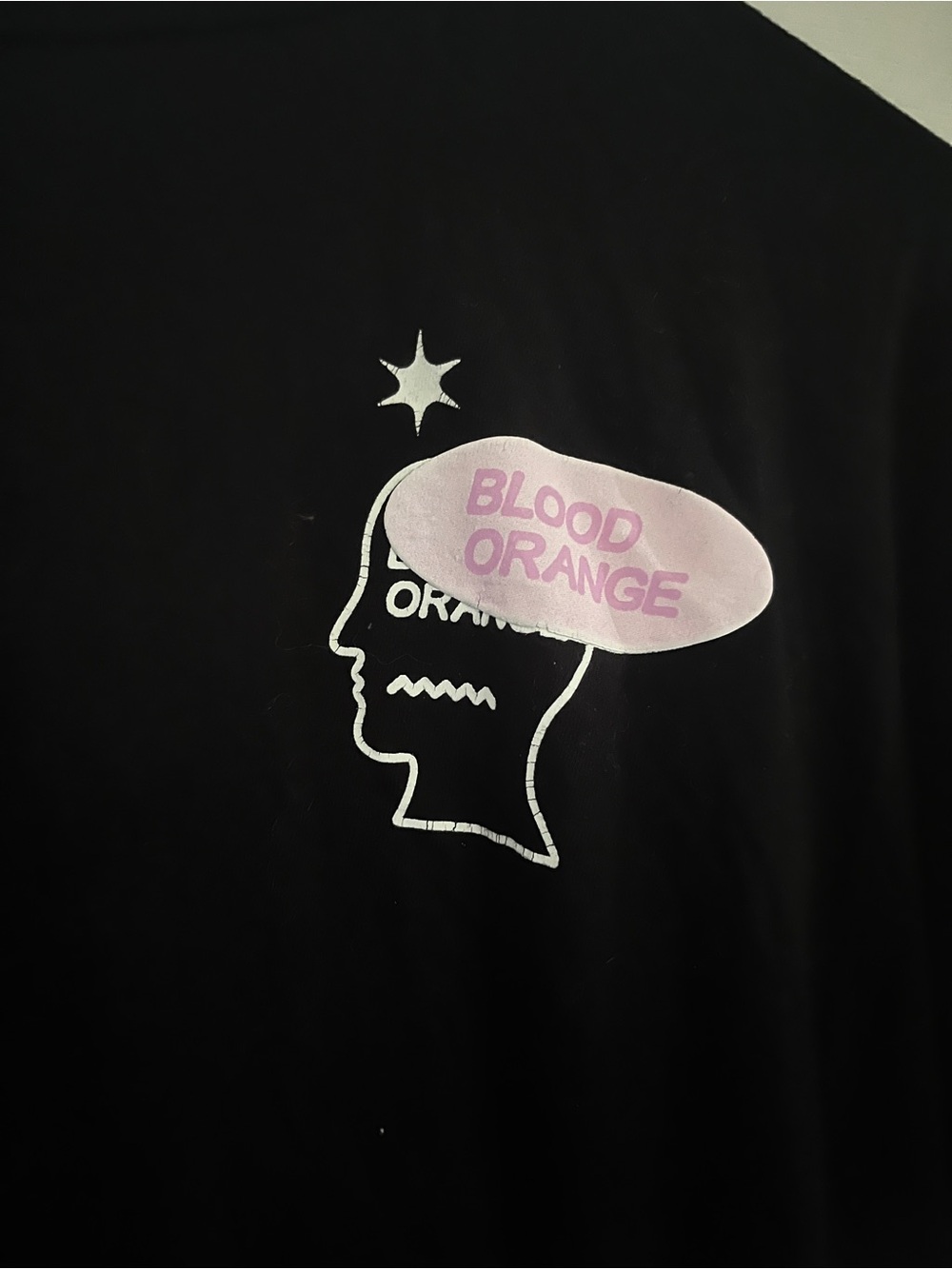 Brain Dead Black Tee for 'Blood Orange' band fundraiser